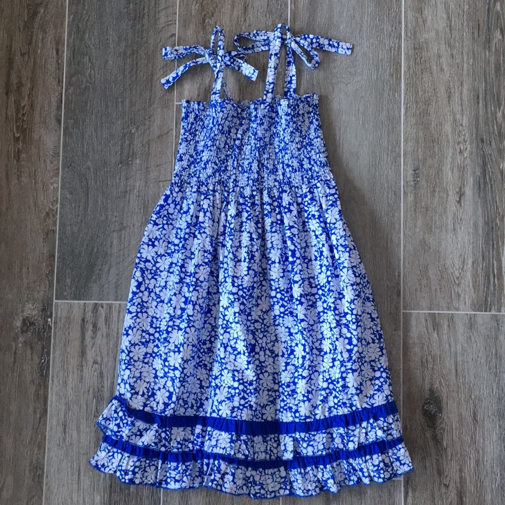 Two beautiful blue flowered dresses!